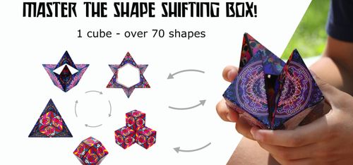 Shashibo Magnetic Puzzle Cube 36 Magnets 70+ Shapes ADHD AUTISM Stimulating toys — image 5