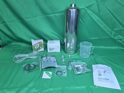 Professional Aquarium CO₂ Generator Stainless Steel Solenoid Valve  Complete Kit — image 2
