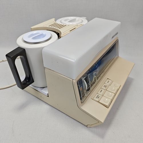Swan Deluxe Teasmade 860 Vintage Bedside Tea Maker Clock Tested Working — image 5