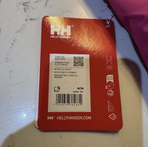 Helly Hansen Women’s Edge 3 Ski / Snowboard Jacket – Dragon Fruit Pink – Medium — image 7