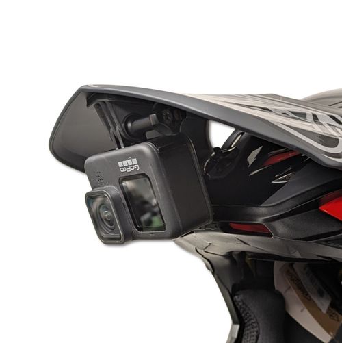 TLD Troy Lee Designs D4 Helmet Under Visor Mount GoPro DJI Osmo Insta360 Camera — image 1