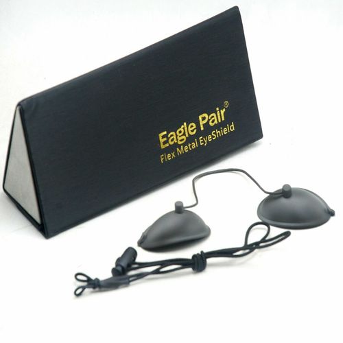 2pcs 190nm-10600nm Adjustable Laser /LED /IPL Patient Metal Eye Shield OD7+ LB7 — image 2