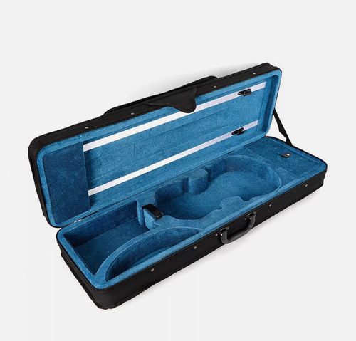 Advanced 4/4 Violin Case Strong Light Hard Shell Blue Violin Bag with Straps UK — image 15