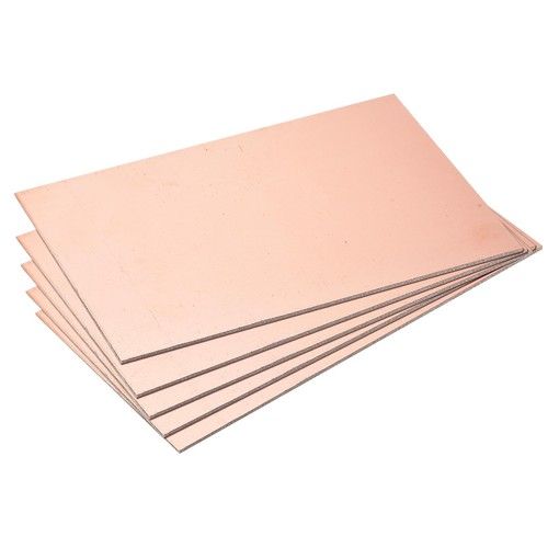 10Pcs FR4 Single-Sided PCB Copper Clad Board 150mm x 100mm x 1.5mm