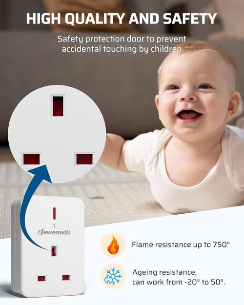 DEWENWILS Remote Control Plug Socket, 3 Pack Sockets and 1 Remote,Wireless Light — image 5