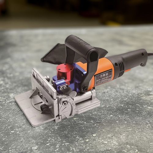 UK Portable Lamino Woodworking Slotting Machine 2-in-1 Invisible Connector 220V — image 13