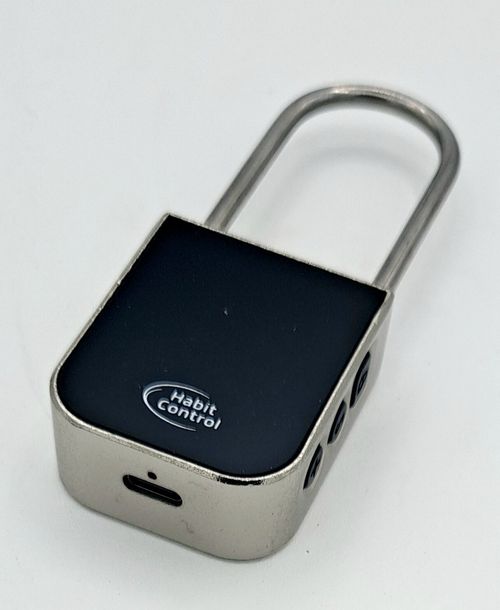 Metal Timer Lock - Smart Padlock for Kitchen Cabinets, Timed Out Keyless Pad ... — image 4