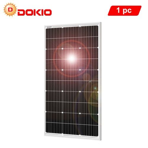 Dokio 100w 200w 400w Mono Solar Panel Z Bracket Kit for Home/Caravan/RV/Camper