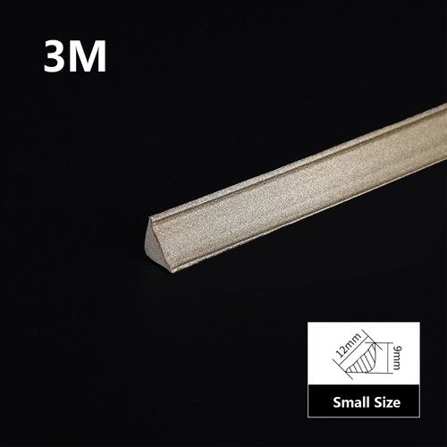 Self-Adhesive Wall Inner Corner Trim Molding Line Ceiling Edge Caulk Strip Decor