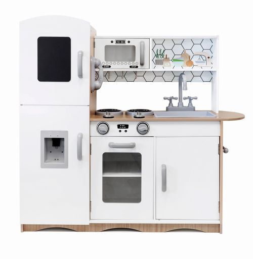 Kidoz Wooden Play Kitchen Pretend Role-Play Kids Toy With Lights & Sounds LARGE — image 4