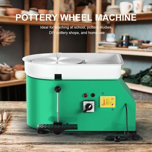 Pottery Wheel Pottery Forming Machine 25CM 350W DIY Clay Tool Ceramic Machine