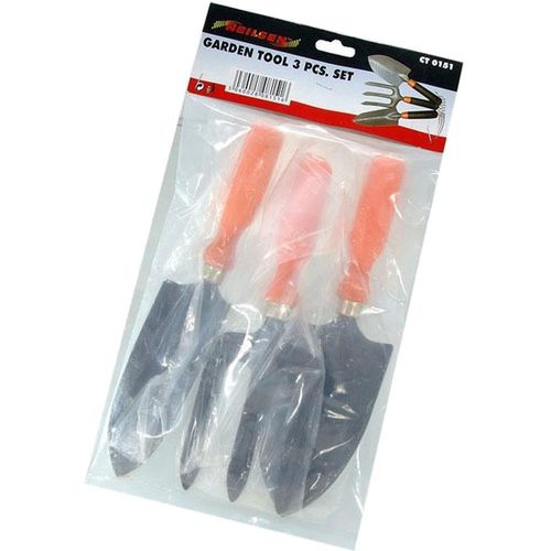 Neilsen 3pc Garden Hand Tool Gardening Kit Trowel Rake Hoe Shovel Set  — image 2