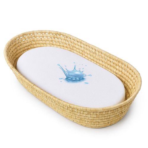 2x Waterproof Moses Basket Mattress Protector | Terry Towelling Fitted Sheet |UK — image 6