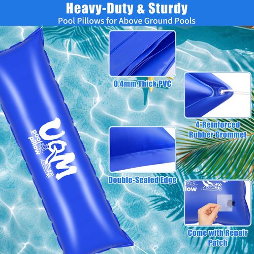 UQM Extra Large Thick Pool Pillow Above Ground Pools, 4x15 Ft Pool Pillow — image 5