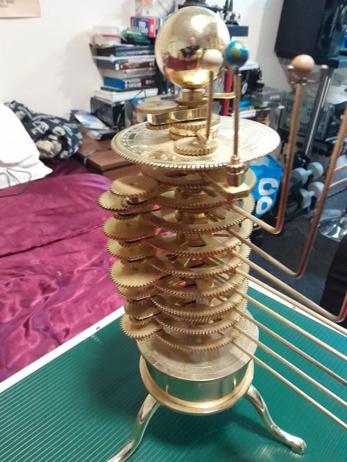 EAGLEMOSS MODEL SOLAR SYSTEM - 1 PLANET MISSING - NO MAGS OR POWER SUPPLY - USED — image 5