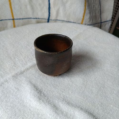 Sake Cup Inoguchi Bizen ware — image 1