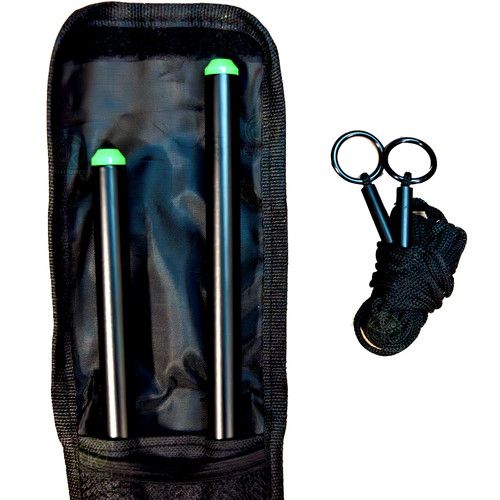 NGT Distance Sticks Carp Fishing Tackle With Glow In The Dark Tips + Case