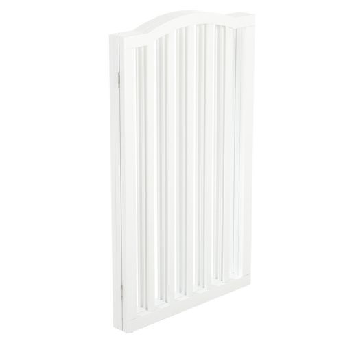 Folding Pet Gate Dog Fence Child Safety Durable Free Standing Wooden Stair Gates — image 11