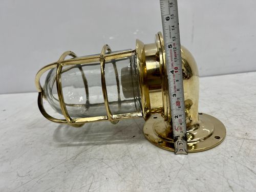 Collectible Oceanic Brass Bulkhead Sconce Nautical Wall Light Marine Lamp — image 8
