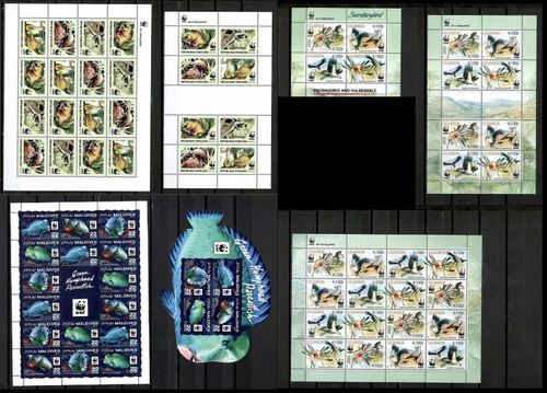Protected animals WWF Collection 124 sets & 18 s/sheets MNH Mi.CV 1,633€ #CNA213 — image 4
