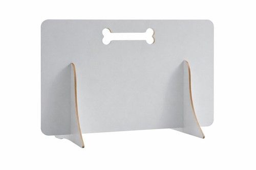 Freestanding Dog Stopper for Stairs & Doorways | No-Drill Pet Gate for Hallways