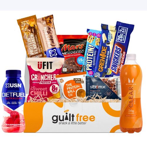 11 High Protein Gift Hamper Box Healthy Protein Snack Bars Cookies Shakes Crisps — image 1