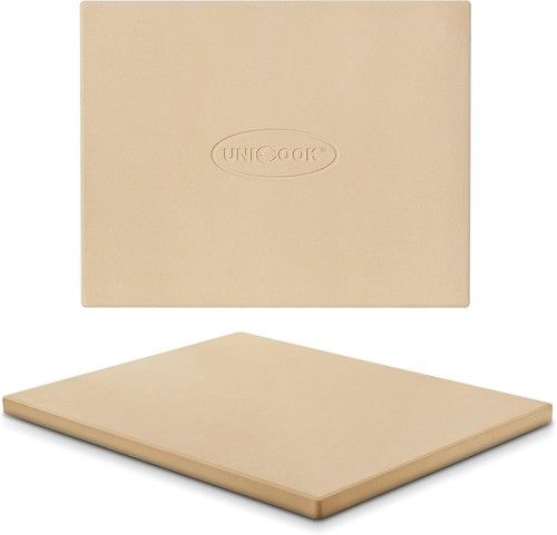 Unicook Pizza Stone Cordierite Baking Stone Oven BBQ Grilling Pizza