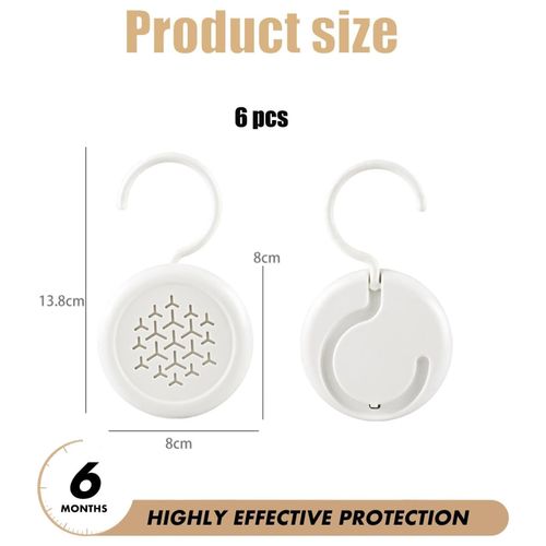6 Hanging Moth Repellent for Wardrobes Clothes Moth Killer for Protect Clothes — image 9