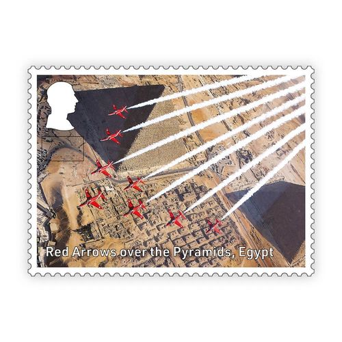 Red Arrows Stamps 60th Anniversary Stamps Presentation Pack from Royal Mail — image 21