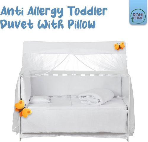 Cot Bed Toddler Duvet Quilt & Pillow Set 4.5 7.5 9 Tog Baby Bedding Set — image 3