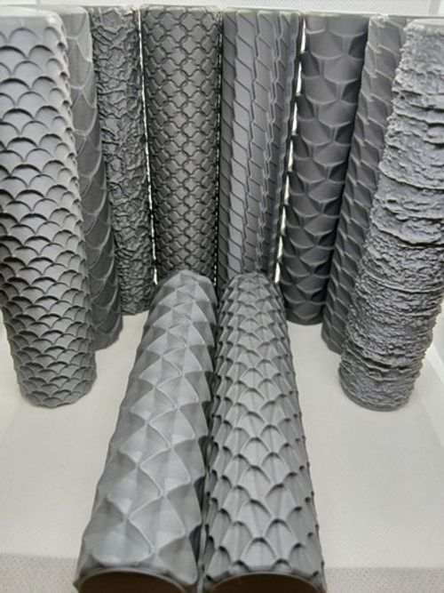 Polymer Clay Texture Roller Wargaming Scales and Armour Covering Patterns