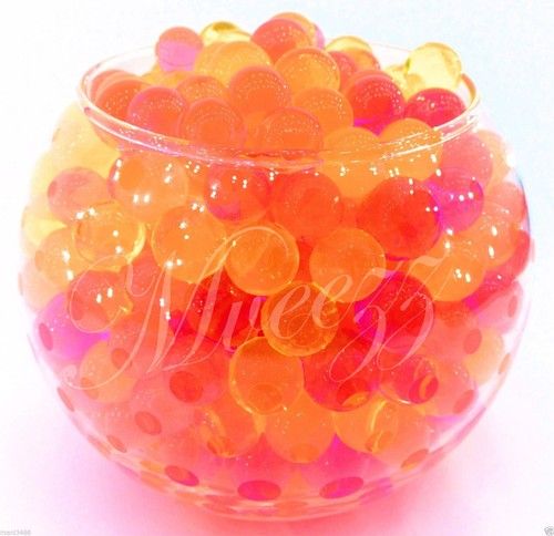 500 WATER BEADS FAST GROWING CRYSTAL GEL BALL EXPANDING VASE DECORATION UK