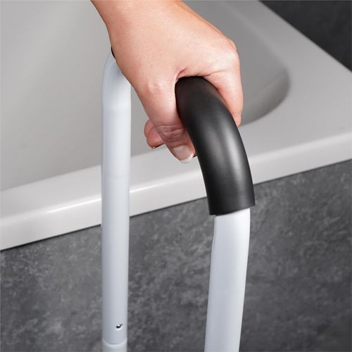 Multi Purpose Step Stool with Handrail Anti-Slip Feet Home Bathroom Kitchen — image 5