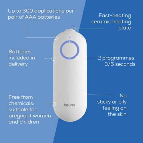 Beurer Insect Bite Healer BiteX Original BR60 Pure White Chemical Free Bite Heal — image 6