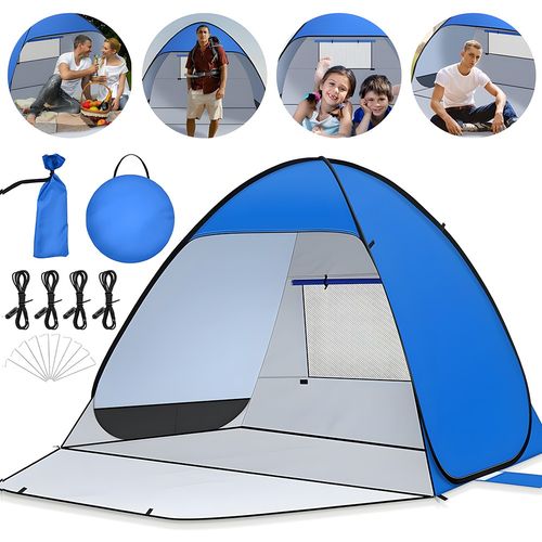 Sun Shelter Beach Tent Automatic Easy Set Up Easy Setup for Camping Hiking NEW — image 1