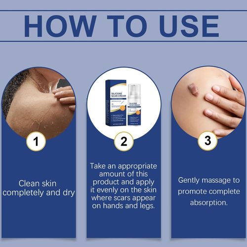Silicone Scar Gel - 50ml Cream for Effective Scar Removal & Skin Soothing — image 7