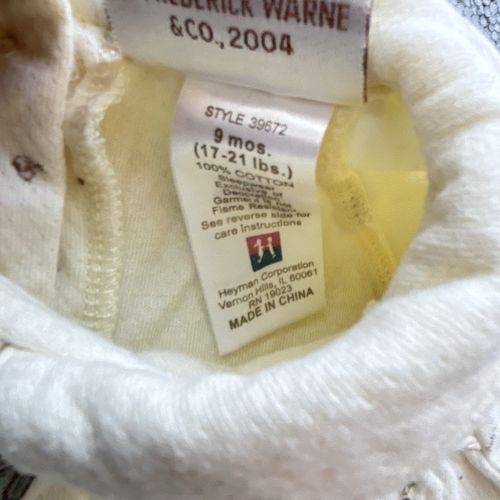 Peter Rabbit Romper 9 Months VTG  Cotton Where Is Peter Hiding Beatrix Potter — image 4