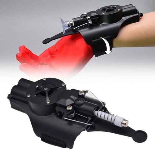 Web Shooter Launcher String Toy Electric Reel In Spider Web Shooters Hot