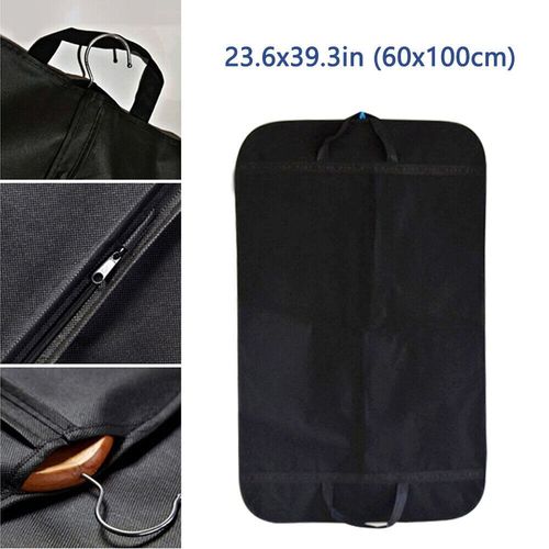 2 Travel Garment Carrier Bag Suit Coat Clothes Dress Cover Protector Storage Bag — image 10