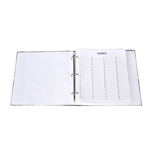 Photo album slip in case 3-ring binder holds 500 Photos 6x4''/ 10x15cm - X 2 — image 4