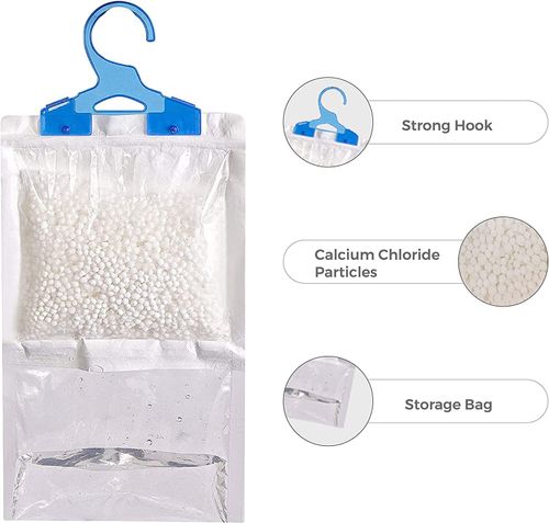 Hanging Dehumidifier Wardrobe Cupboard STOP Damp Moisture Mould Mildew UK — image 4
