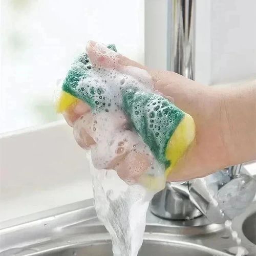 30 Pack Kitchen Cleaning Sponges Scourers Washing Up Non-Scratch for Dish Pad — image 4