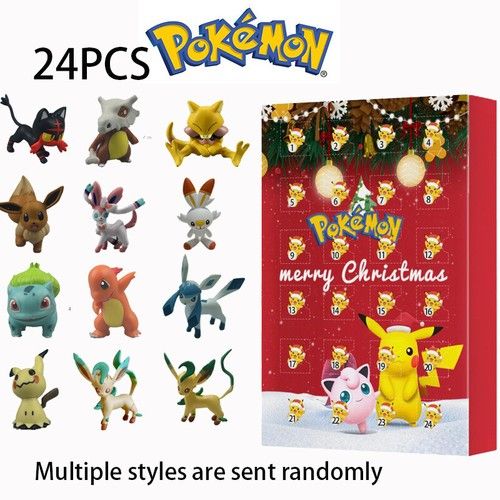 24PCS/Set Pokemon Blind Box Advent Calendar 24 Days 2026 XMAS Christmas Gift UK