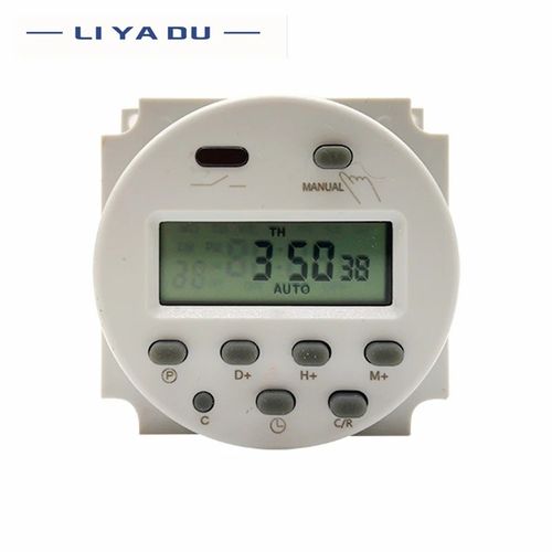DC 12V 16A LCD Digital Timer Switch Electronic Power Programmable Time Relay UK — image 3