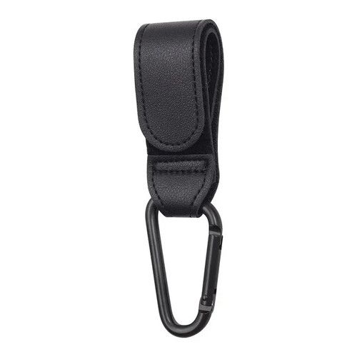 2x Leather Buggy Clips Pram Hooks For Bags Baby Pushchair Clips Stroller Hooks