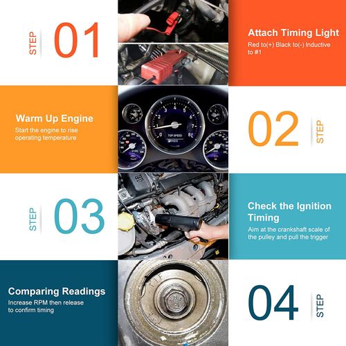Ignition Timing Light 12V Gasoline Engine Timing Strobe Lamp for Car Motorcycle — image 10