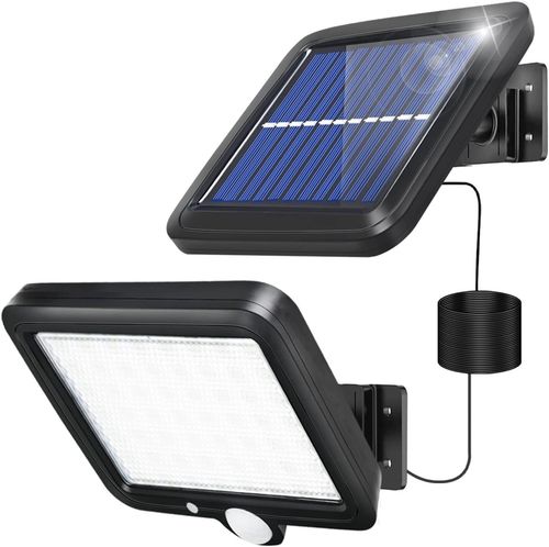 4PACK Outdoor Solar LED Wall Light with PIR Motion Sensor, Waterproof Security — image 12