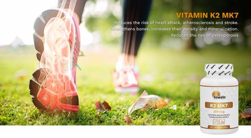 Vitamin K2 MK7 200 mcg – Tablets – High Strength – Bone & Heart Support – Sowelo — image 9