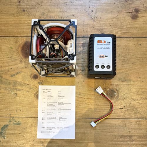 NIKOLATOY Cubli Self-Balancing Cube Brain Teaser w/ iMAX B3 Charger — image 3