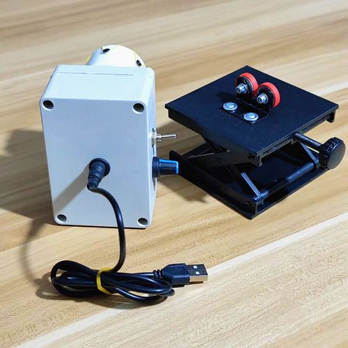 NEW Fishing Rod Building Winding Machine DIY Elctric-Drive Fishing Rod Part — image 4